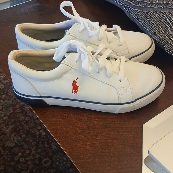 Polo by Ralph Lauren White Low-Top Sneakers - Picture 3 of 6